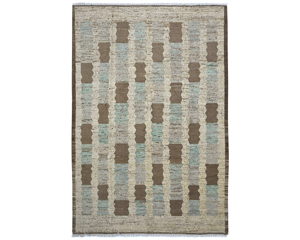 10x14 Moroccan Multicolor Hand Woven Wool Area Rug